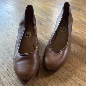 Madewell Brown Leather Heels